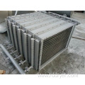 Drying of fin tubes with air heat exchanger